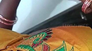 Making Tea in Hot Blouse