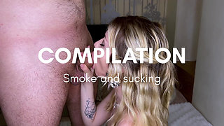 Smoking Blowjob Pack 100s Smoke Blown on Cock