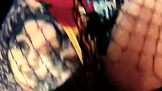 POV of Purple Neko Stella Mae Sucking and Fucking