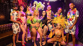 Real Anal Carnaval Party Orgy