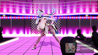 mmd r18 Genshin Impact MMD Comet Honeymoon with Ganyu sex public 3d hentai anal cum swallow big tits big ass