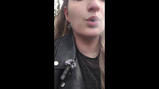 (97) Polish Smoking Fetish in Nylon