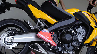 Revving motorcycle sex