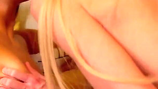 Mia Nins Lesbian Sex on the Sofa with Anouk Grey