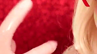 Asmr: Vinyl Nitrile Gloves (blogger in Latex Rubber Halloween Costume)