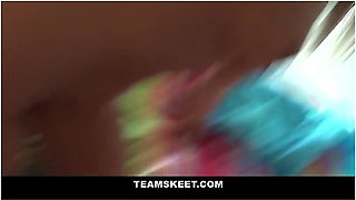 Porn Casting - Blonde Babe Emily Austin Sucks Big Dick And Gets Fucked