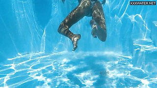 Fine-looking Angelica Heart - milf trailer - Underwater Show