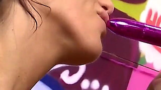 When the Two Sluts Start Licking Each Other, the Referee Enters the Camp