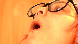 Your Stepmother Is Chewing Gum and Blowing Bubbles, Then She Smokes a Cigarette, Exhaling Smoke While She Chews, and Blows