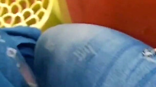 Hijabi Girl Outdoor Risky Oral Sex with Small Cock