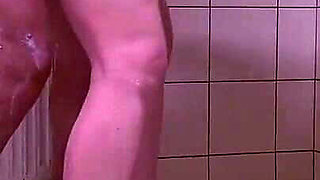 Blonde Wife Cheating in Bathroom with Her Arab Lover (translated)