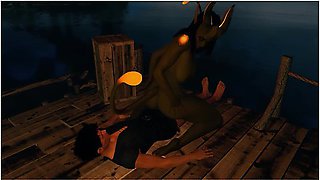 Fucking A Monster Girl From The Deep
