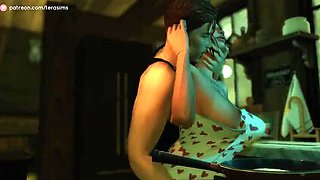 Sims 4 Hottest MILF Mom Fuck - Hardcore 3D Sex with Big Tits Brunette