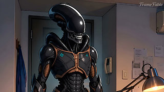 A Xenomorph Took My Virginity - 2K 60FPS Alien First Time Anime Story - Part 1