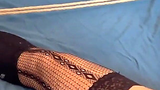 Slave Sniffs the Farts of Beautiful Mistress and Swallows Cum From Her Ass