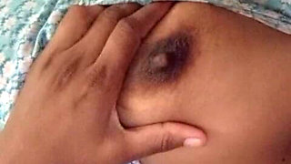 Young Sri Lankan intern trying hard sex during the lunch break with her Dildo