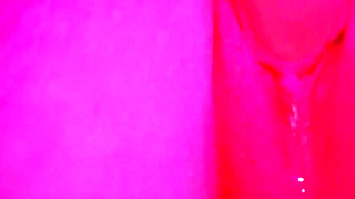 Big pink dildo fun