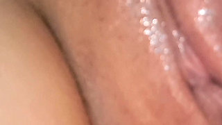 I watched her masturbate, then I approached her from behind and fucked her in the ass.