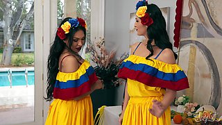 Jessy Dubai's Wild Raunchy Passion in Cumbia Heat