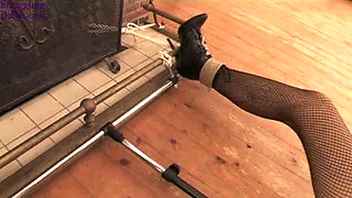 Romantic Dildotreatement at the Fireplace