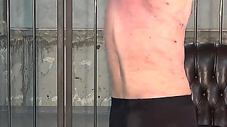 Female Boss of a Dark Organization Gets Pussy Wet While Whipping and Dripping Hot Wax on a Refusing to Confess Investigator