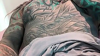 Sexy Dreadhead Tattooed Girl Get Fucked and Covered with Cum in Private