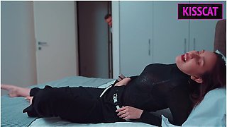 Please, Dont Cum Inside Step Mom! Step Son Came To Step Mothers While Step Father At The Shower With Kiss Cat