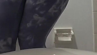 Desperate for a Pee Pissing in the Toilet POV