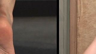 Leya's ticklish adventures, foot tickling, upper body tickling and foot licking