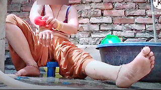 Cute soft hot sexy video village hot girl bathing