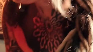 Pornstar Dread Hot Has Intense Sex with an Old Friend and Shows How Horny She Is Feeling