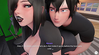Raven Gets Dicked Down by Stream Mod - Mansion Days #7