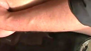 Dominating, humiliating whole hand in pussy