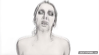 Creative Porn 7 the Live Drawing
