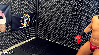 Boxing Match: Mars Solo & Sam Stout Go Glove to Glove in This Three Round Fight Between Long Time Rivals with Trash Talking, POV