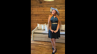 Dressing for the Day Tease - From Classic Foundation Wear to Retro Summer Outfit with Girdle Bra Stockings and Heels