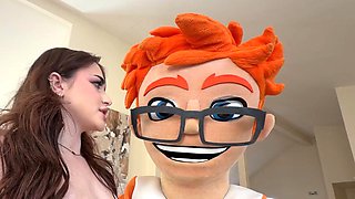 Blonde Bombshell Lilibet Saunders Gets TitJob Blowjob and Huge Cum on Tits from Me: Porn