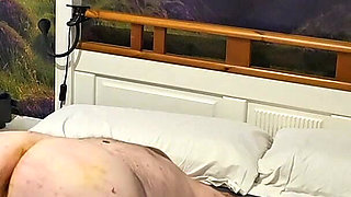 Dick and Ass Flogging, Caning for My Slave Fan