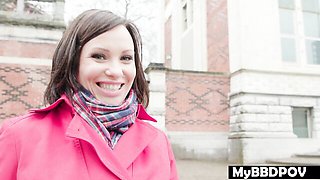 Alysa Gap and Nathan Blake's hot russian girl scene by My Big Black Dick POV