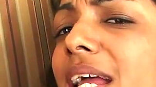 Hot Ebony Perfect Body Gets Her Pussy Smashed by Big Black Cock and Then Gets Cum on Her Face