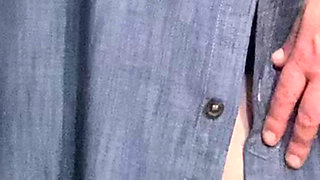 Rubbing My Fingers on a Hot Babe's Pussy in Subway