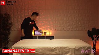 Fat Chinese Massage Therapist Seduces White MILF with Full Service Happy Ending
