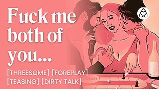 ASMR Audio Porn: Best Friend & Boyfriend Fuck You Together - MMF Threesome, DP & Dirty Talk - Erotic Audio Roleplay for Women