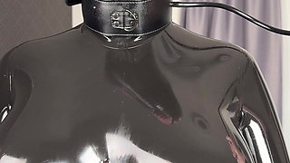 Collared Rubber Doll