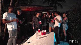 Mike's Wild Party Passion Next Door in Fiery Scene