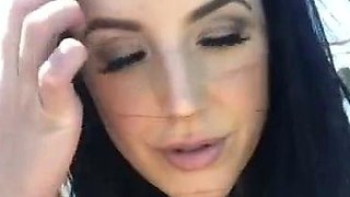 Angela White Sucks In Public Before Anal Amateur Threesome
