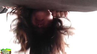 My Stepsister-in-law Prepares Everything To Stay Home Alone And Seduce Me To Fuck Her. ( )