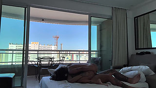 BRAZILIAN TOURIST SAT SO MUCH THAT SHE ALMOST FAINTED Prt2