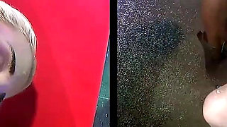 Jerk off and Suck Until the Bitte End - She Can't Get Enough - 20 Men Finish Her off