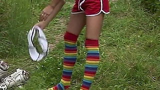 Hot Girl on Inline Skates